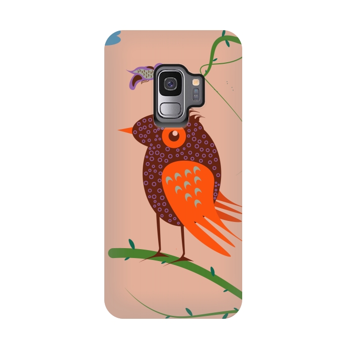 Galaxy S9 StrongFit Bird by Parag K