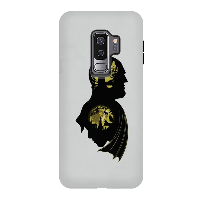 Galaxy S9 plus StrongFit Bat Detective by Samiel Art