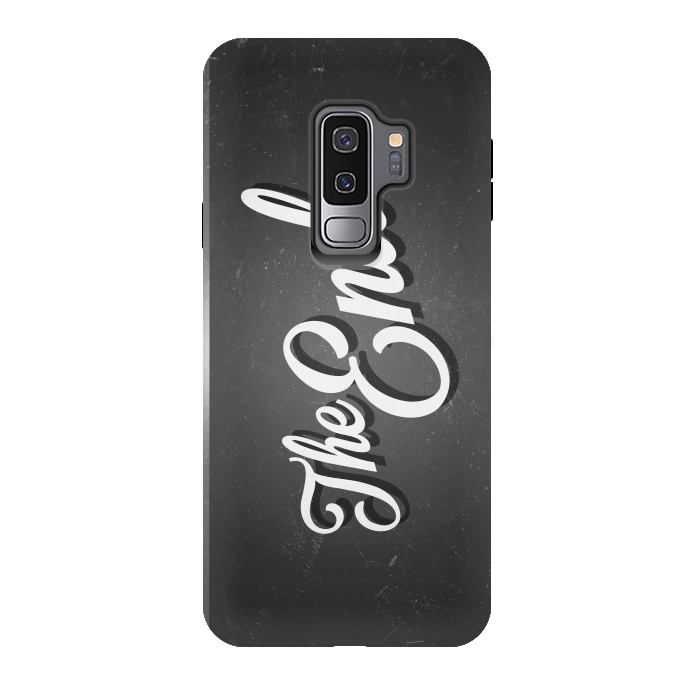 Galaxy S9 plus StrongFit The end Film Frame by Dellán