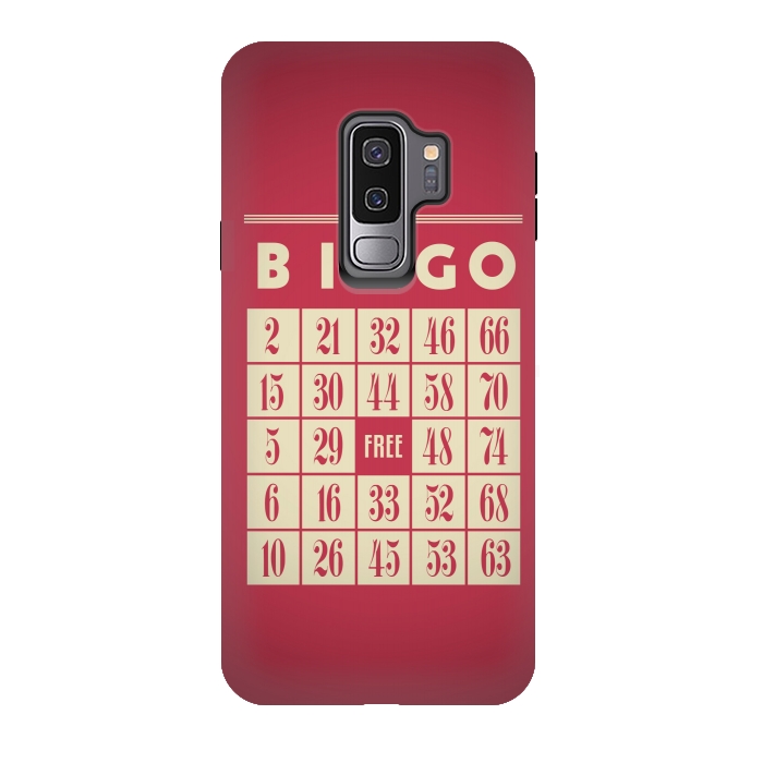 Galaxy S9 plus StrongFit Bingo! by Dellán