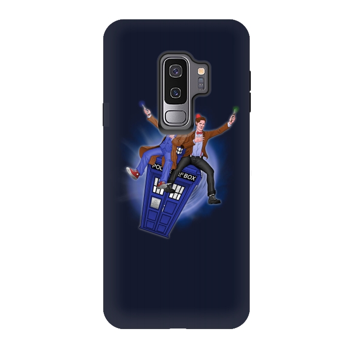 Galaxy S9 plus StrongFit THE DOCTOR'S TIMEY-WIMEY ADVENTURE by SKULLPY