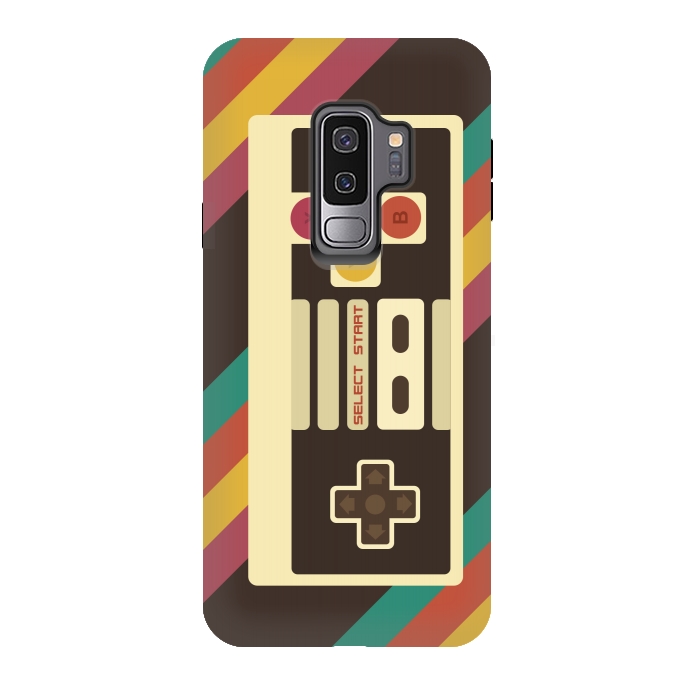 Galaxy S9 plus StrongFit Retro Video Game by Dellán