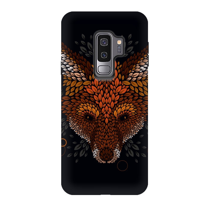 Galaxy S9 plus StrongFit Fox Face by Q-Artwork