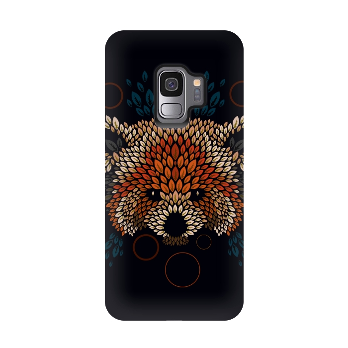 Galaxy S9 StrongFit Red Panda Face by Q-Artwork