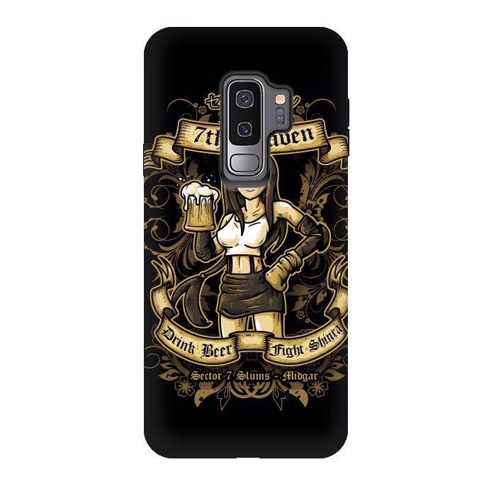Galaxy S9 plus StrongFit 7th Heaven by Q-Artwork