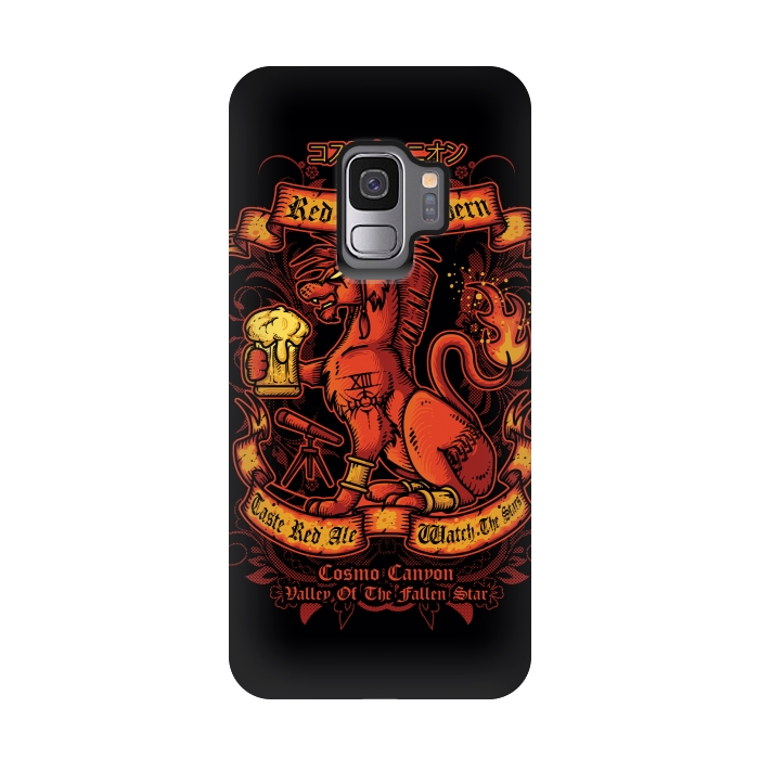 Galaxy S9 StrongFit Red Lion Tavern by Q-Artwork