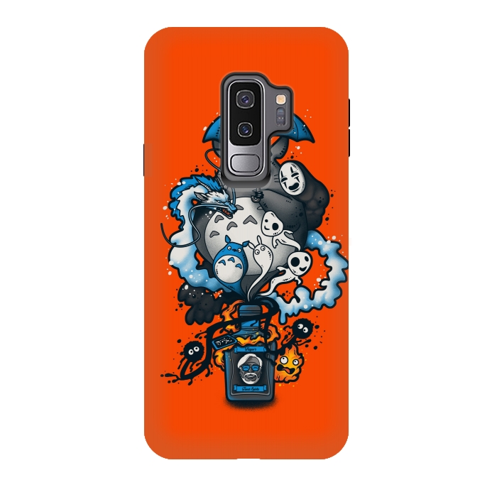 Galaxy S9 plus StrongFit Bottled Spirits by Q-Artwork
