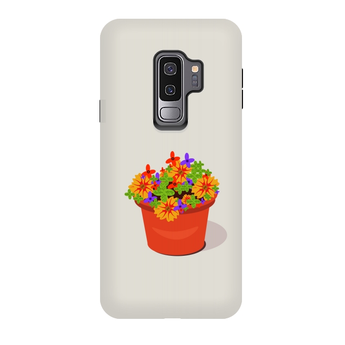 Galaxy S9 plus StrongFit Flowerpot by Parag K