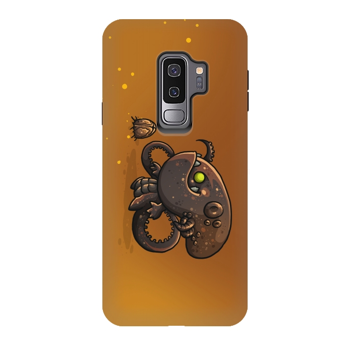Galaxy S9 plus StrongFit Cute Alien by Q-Artwork