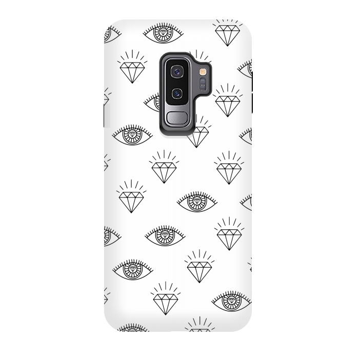 Galaxy S9 plus StrongFit Diamond Eyes by Uma Prabhakar Gokhale