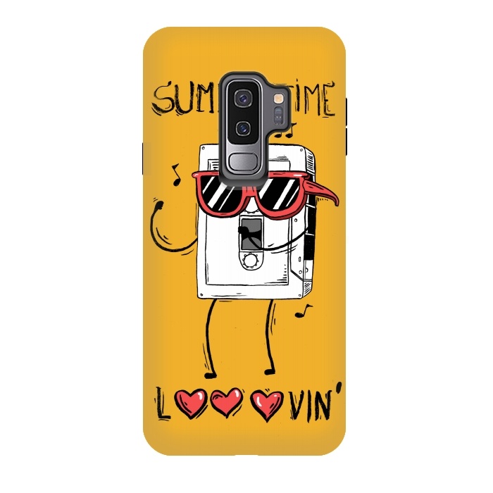 Galaxy S9 plus StrongFit Summertime lovin by Ilustrata