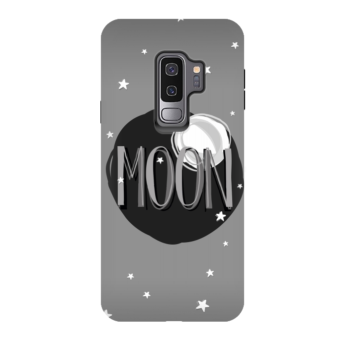 Galaxy S9 plus StrongFit Bright Moon & Stars by Dellán