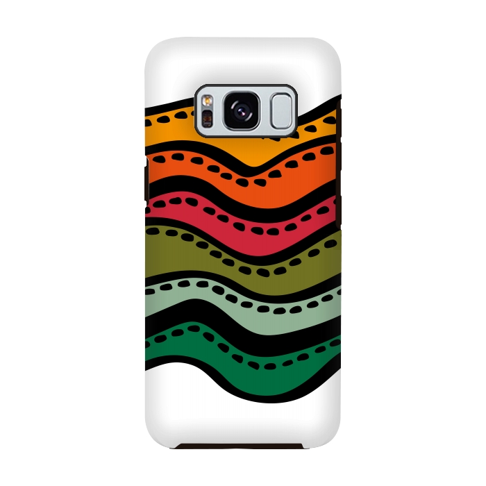 Galaxy S8 StrongFit Color Waves by Majoih