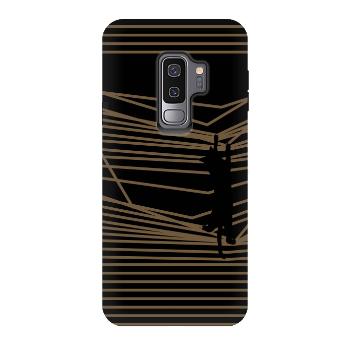 Galaxy S9 plus StrongFit Cats & Blinds by Vó Maria