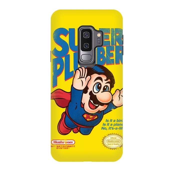 Galaxy S9 plus StrongFit Super Plumber by Vó Maria