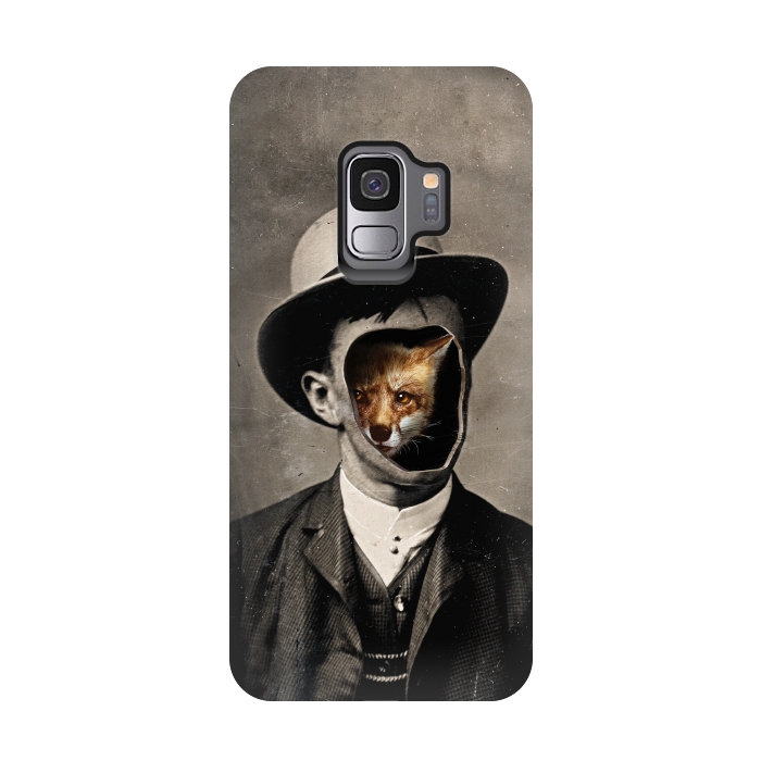 Galaxy S9 StrongFit Gentleman Fox by 38 Sunsets