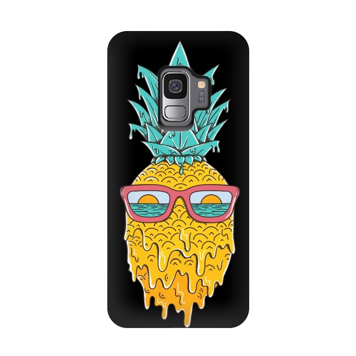 Galaxy S9 StrongFit Pineapple Summer by Coffee Man