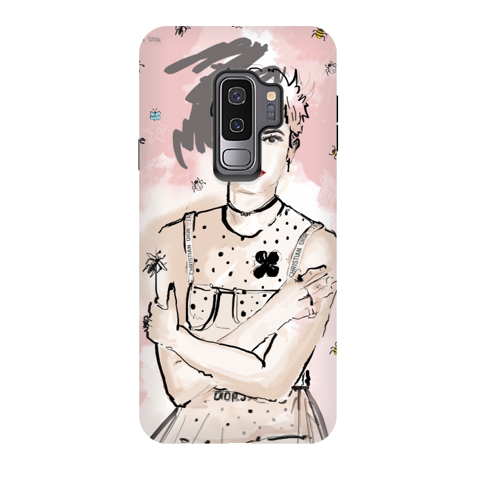 Galaxy S9 plus StrongFit Dior Girl by MUKTA LATA BARUA