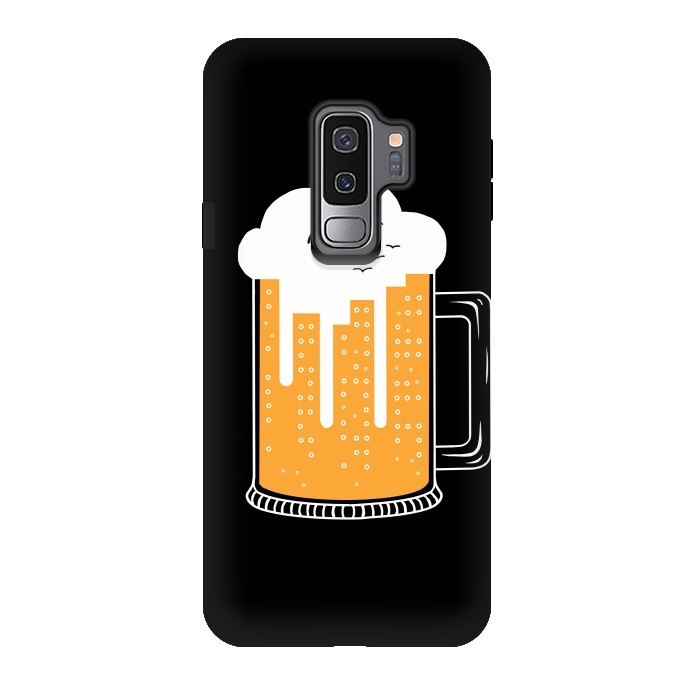 Galaxy S9 plus StrongFit CITY BEER by Coffee Man