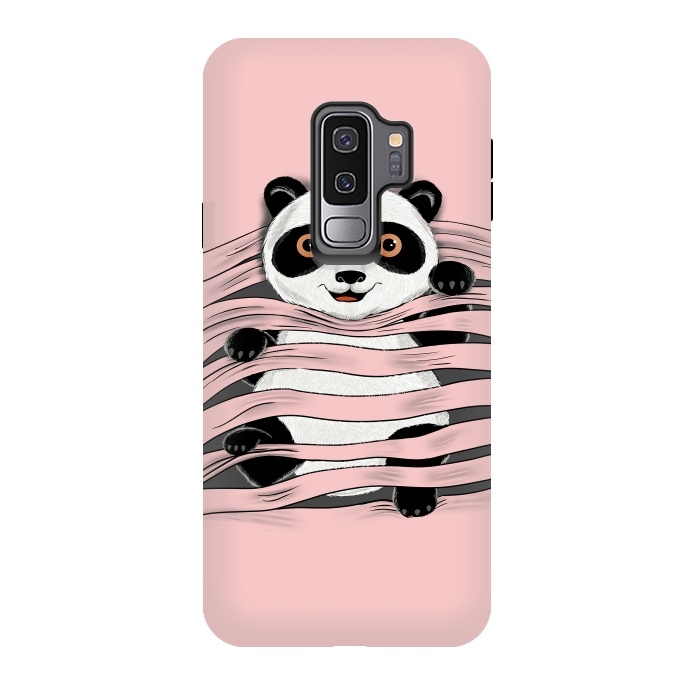 Galaxy S9 plus StrongFit Little Panda by Coffee Man