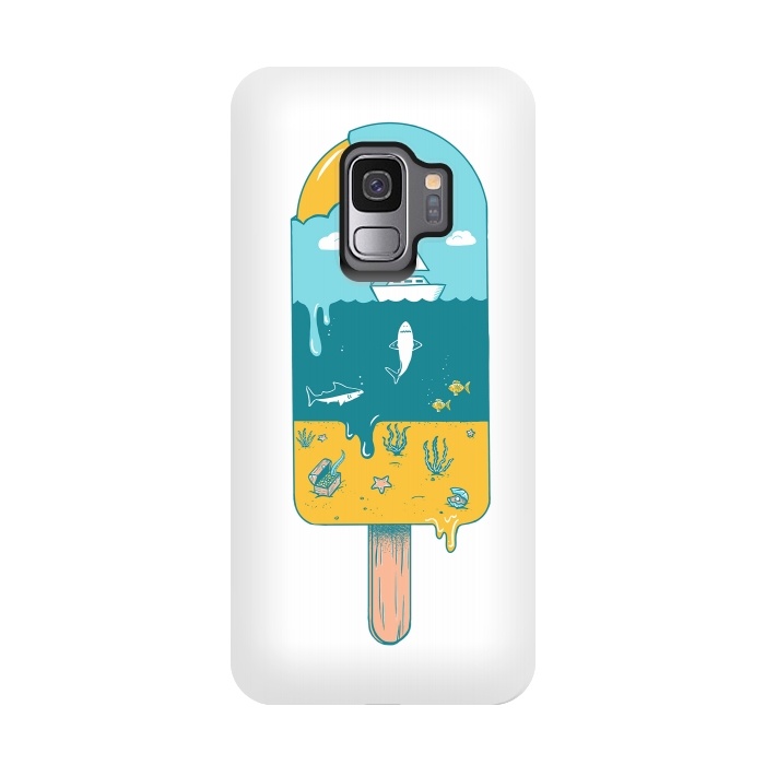 Galaxy S9 StrongFit Melted Landscape by Coffee Man