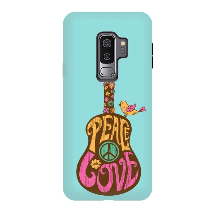 Galaxy S9 plus StrongFit Peace and love by Coffee Man
