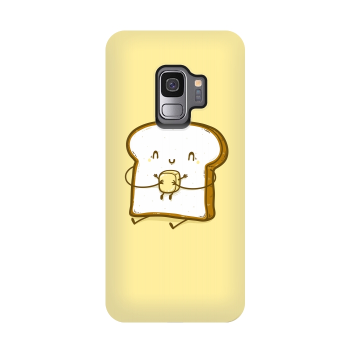 Galaxy S9 StrongFit Bread & Butter by Xylo Riescent