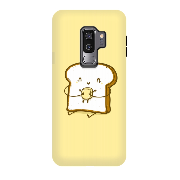 Galaxy S9 plus StrongFit Bread & Butter by Xylo Riescent