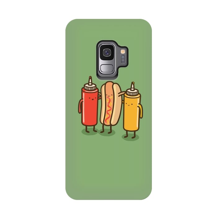 Galaxy S9 StrongFit Best Friends by Xylo Riescent
