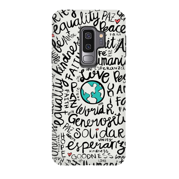 Galaxy S9 plus StrongFit positive messages by Pom Graphic Design