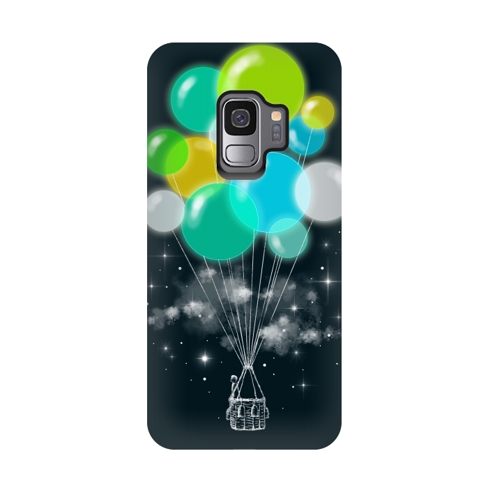 Galaxy S9 StrongFit Colorful Exile by Alwin Aves