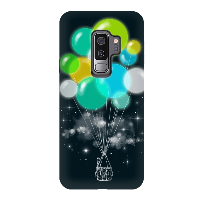 Galaxy S9 plus StrongFit Colorful Exile by Alwin Aves