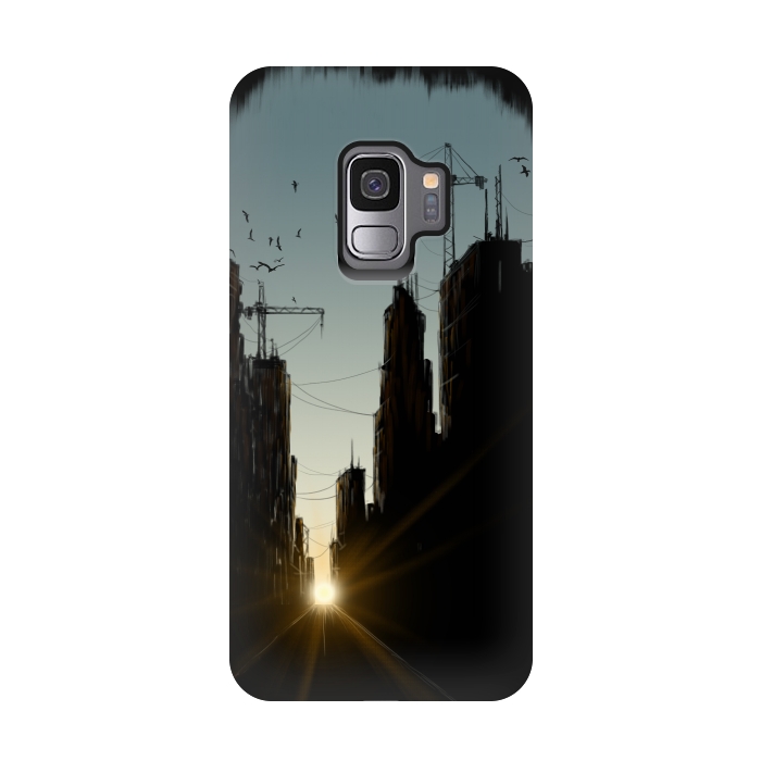 Galaxy S9 StrongFit Concrete Jungle by Alwin Aves