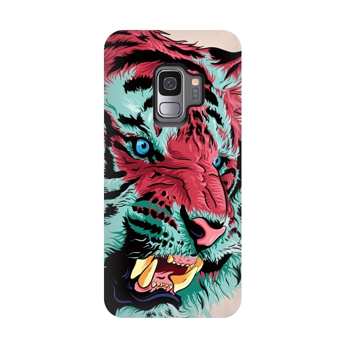 Galaxy S9 StrongFit Tiger by Roland Banrévi