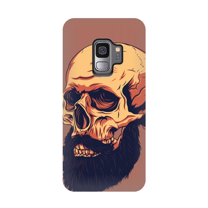 Galaxy S9 StrongFit Mr. Skull by Roland Banrévi