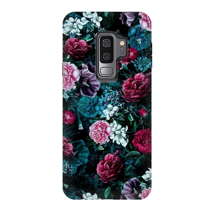 Galaxy S9 plus StrongFit Floral Pattern IV by Riza Peker