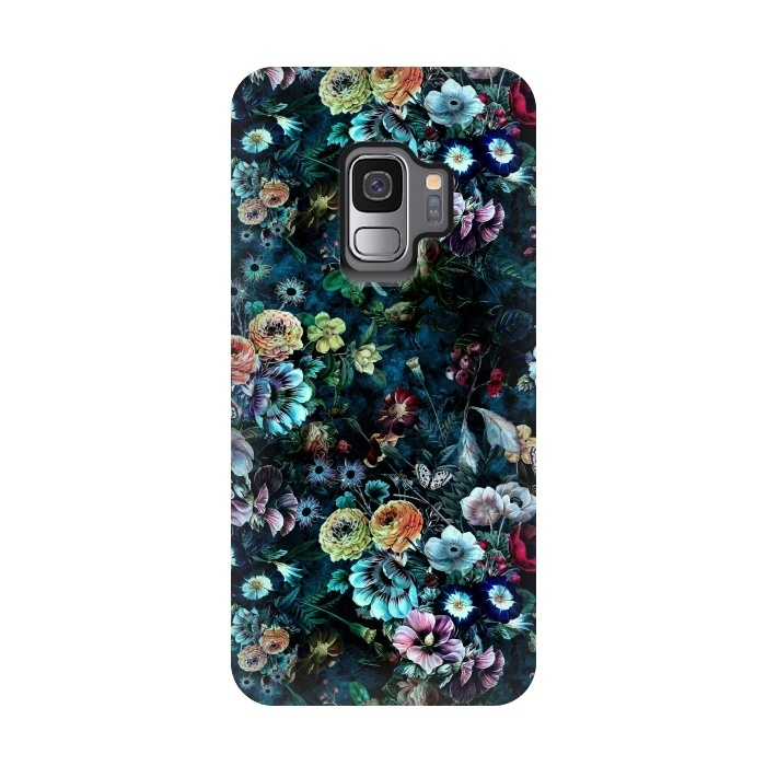 Galaxy S9 StrongFit Floral Pattern VIII by Riza Peker