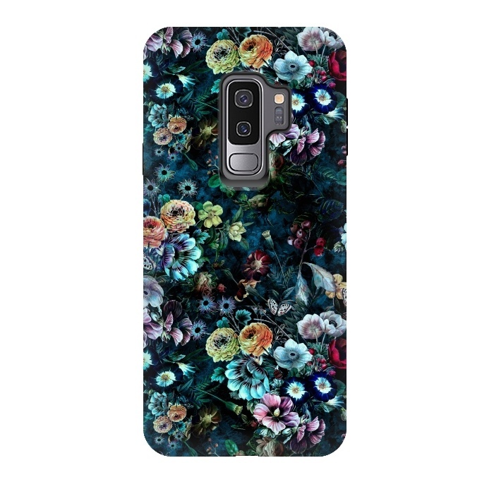 Galaxy S9 plus StrongFit Floral Pattern VIII by Riza Peker