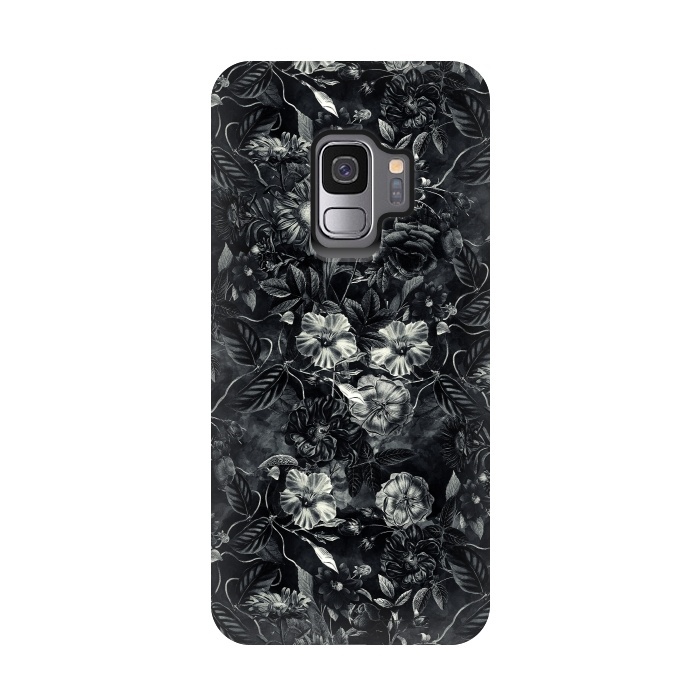 Galaxy S9 StrongFit Floral Pattern IX by Riza Peker