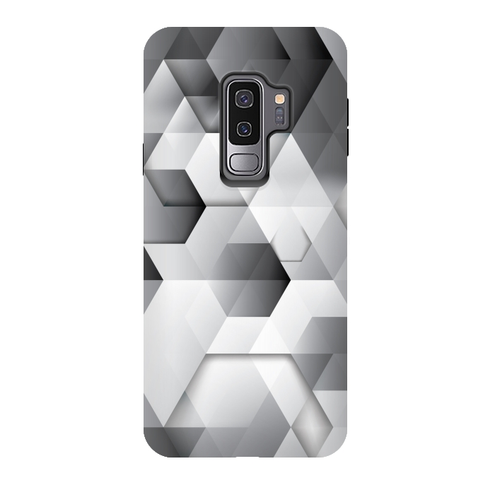 Galaxy S9 plus StrongFit Black Geometrics  by Rui Faria