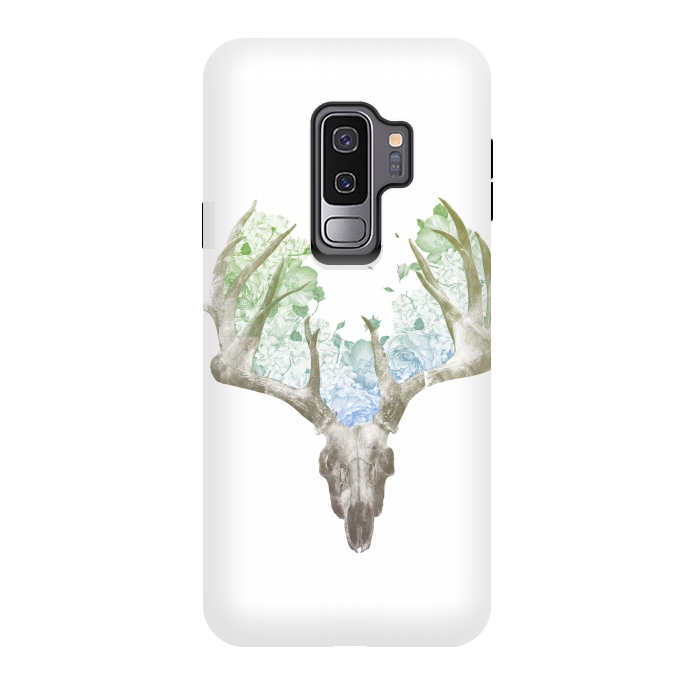 Galaxy S9 plus StrongFit Deer Skull by Rui Faria