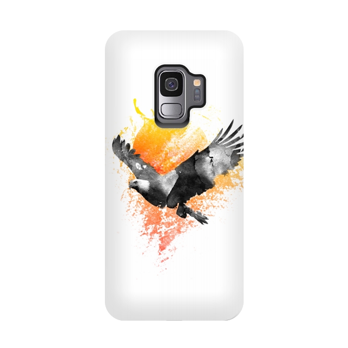 Galaxy S9 StrongFit The Eagle that touched the sun by Rui Faria