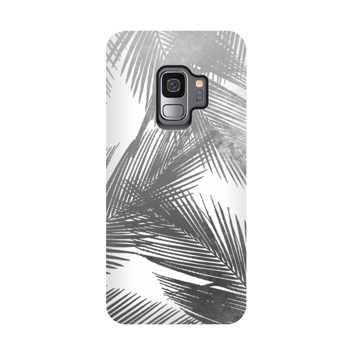 Galaxy S9 StrongFit Palms BW by Rui Faria