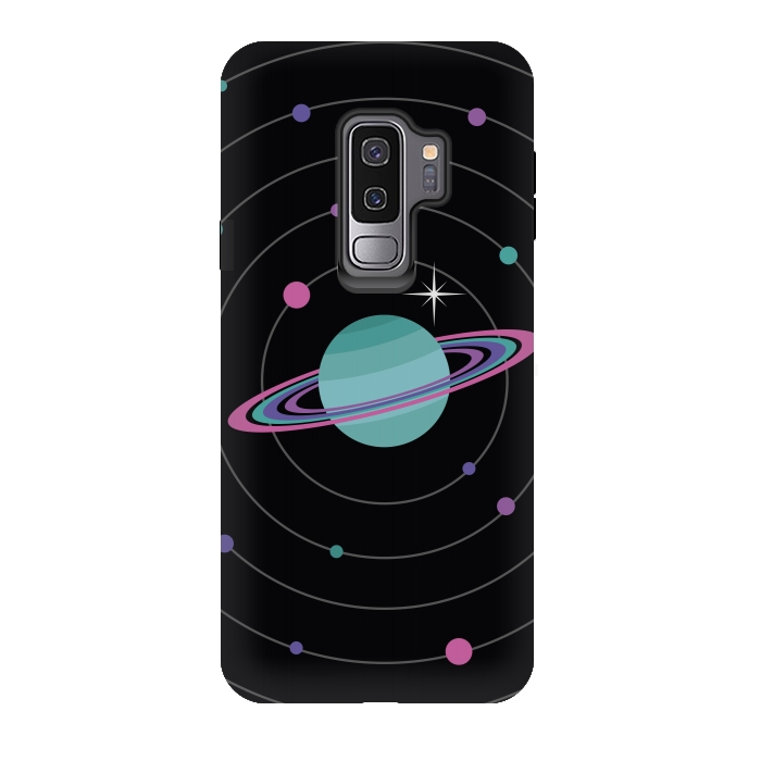 Galaxy S9 plus StrongFit Planet & Bright Star by Dellán