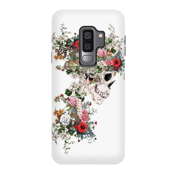 Galaxy S9 plus StrongFit Skull Queen by Riza Peker