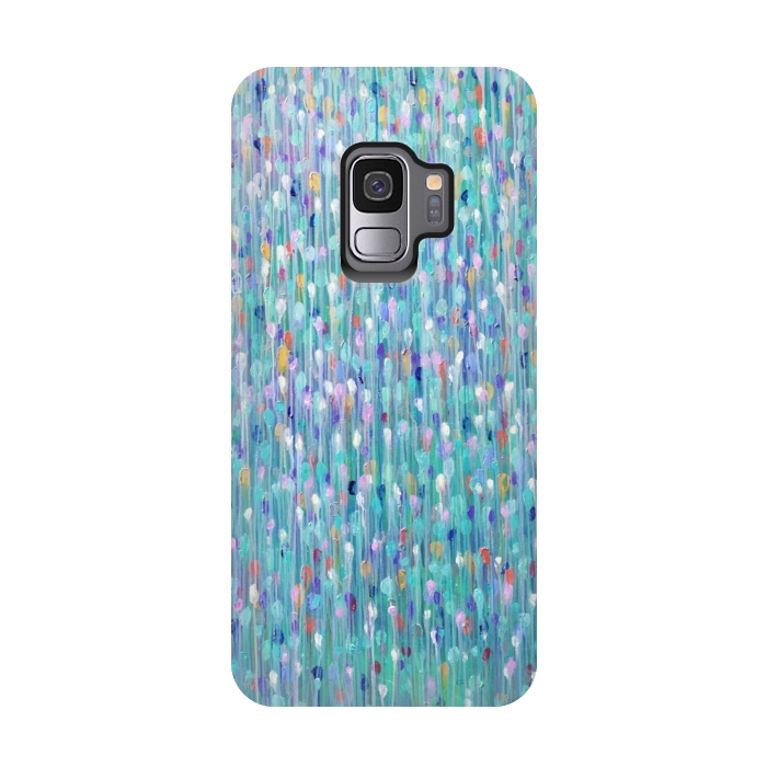 Galaxy S9 StrongFit Sparkly Water by Helen Joynson