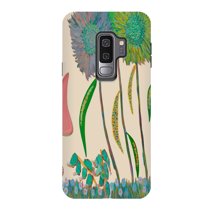 Galaxy S9 plus StrongFit Pretty Pink 2 by Helen Joynson
