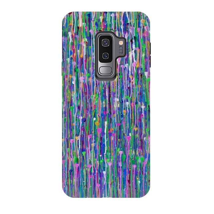 Galaxy S9 plus StrongFit Volcano of Colour by Helen Joynson