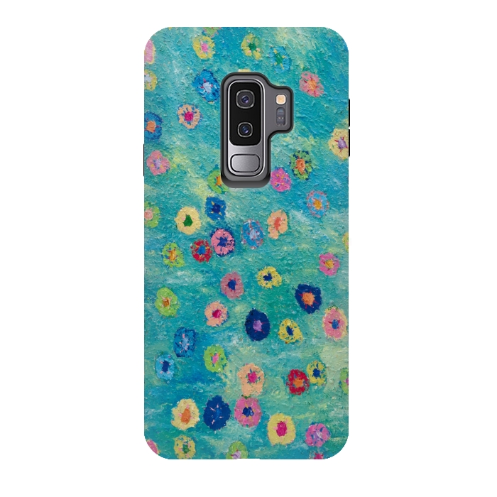 Galaxy S9 plus StrongFit Colours of Happiness by Helen Joynson