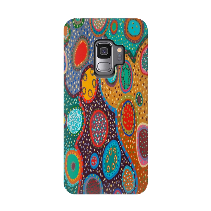 Galaxy S9 StrongFit Powerful Colour by Helen Joynson